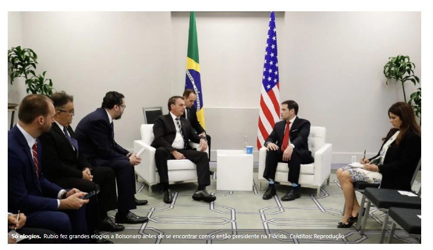 Trump indica 'aliado' de Bolsonaro para o Departamento de Estado