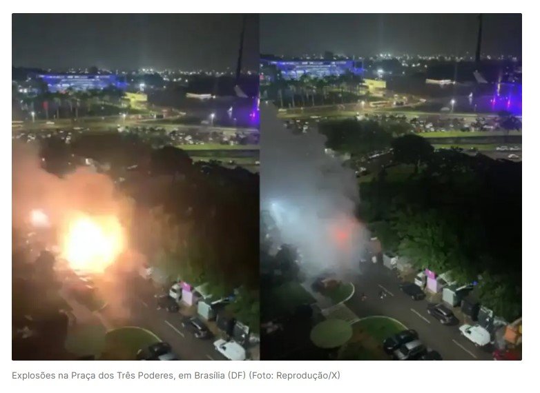 Carro que explodiu em Brasília pertencia a ex-candidato a vereador que anunciou atentado na internet