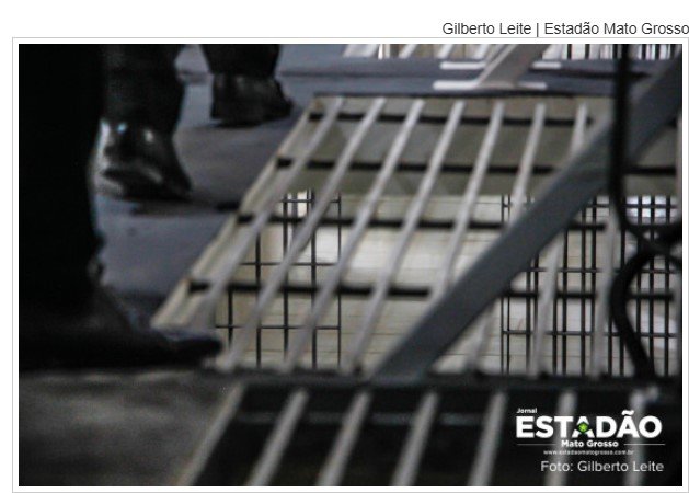 Detento é espancado até a morte por sete colegas de cela em MT