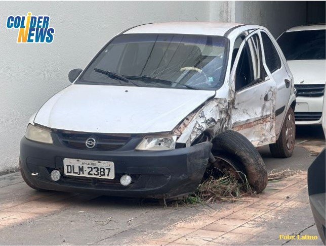 COLÍDER: Condutor em visível estado de embriagues causa acidente com uma carreta na MT-320.