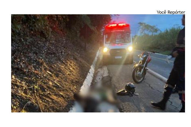 Motociclista de 42 anos morre em acidente na BR-364