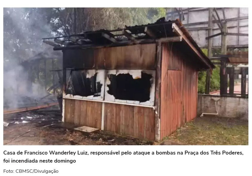Testemunha afirma que ex-esposa de autor das explosões em Brasília participou do planejamento