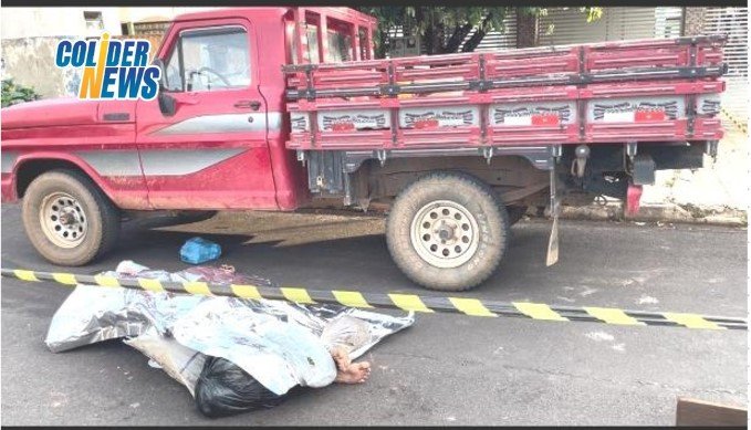 Jovem morador de Alta Floresta e degolado no centro de Colíder. (Video)
