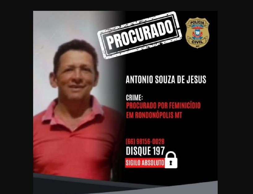 Polícia busca pedreiro que matou esposa com golpes de picareta na frente do filho