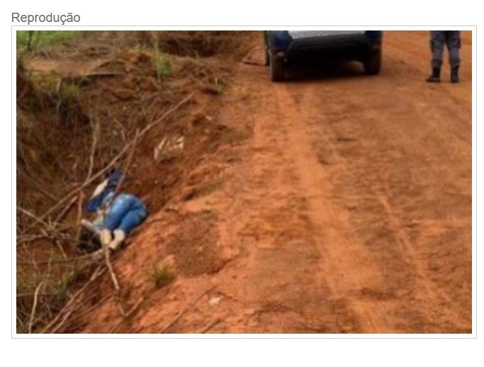 Jovem é encontrado morto com sinais de violência em Sinop