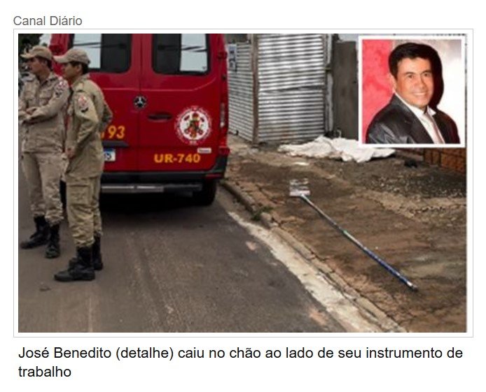 Pintor morre eletrocutado ao encostar em fio em cidade de MT