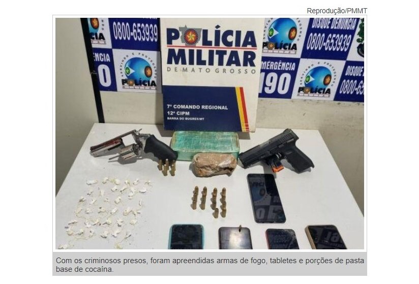 Menor aponta arma para a polícia e morre baleado