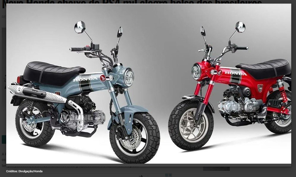 Nova Honda abaixo de R$4 mil alegra bolso dos brasileiros