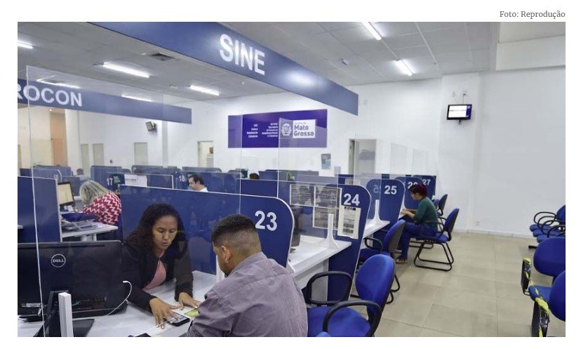 Sine Estadual disponibiliza mais de 3,1 mil vagas de trabalho nesta semana