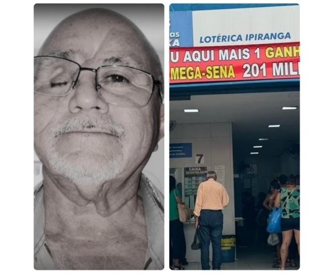 Ganhador da Mega-Sena morre em Cuiabá poucos dias após conquista do prêmio de R$ 201 Milhões