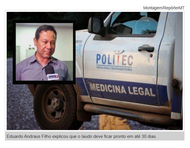 Politec vai fazer exame toxicológico e análise dos órgãos de idoso que morreu em clínica odontológica