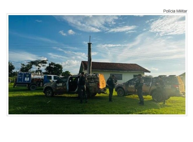 Polícia Militar prende dois suspeitos que invadiram base do Indea e balearam sargento em Colniza