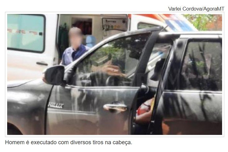 Homem é executado com diversos tiros na cabeça