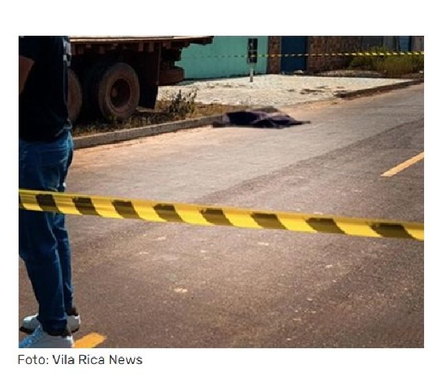 Homem é morto com tiro na cabeça enquanto caminhava pela rua em Vila Rica; suspeito fugiu