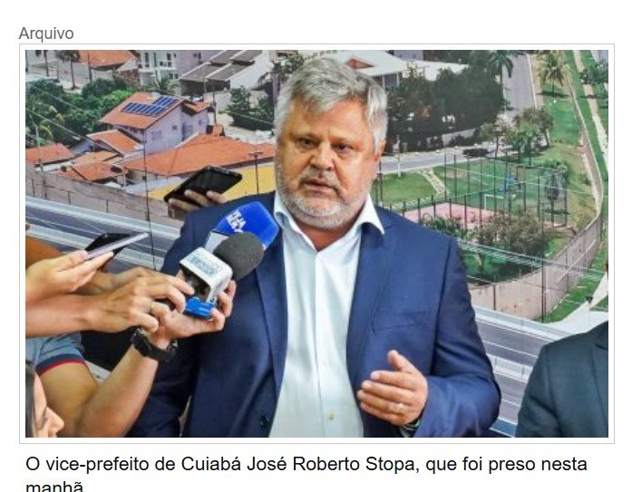 Vice-prefeito de Cuiabá é preso por descarte irregular de entulho