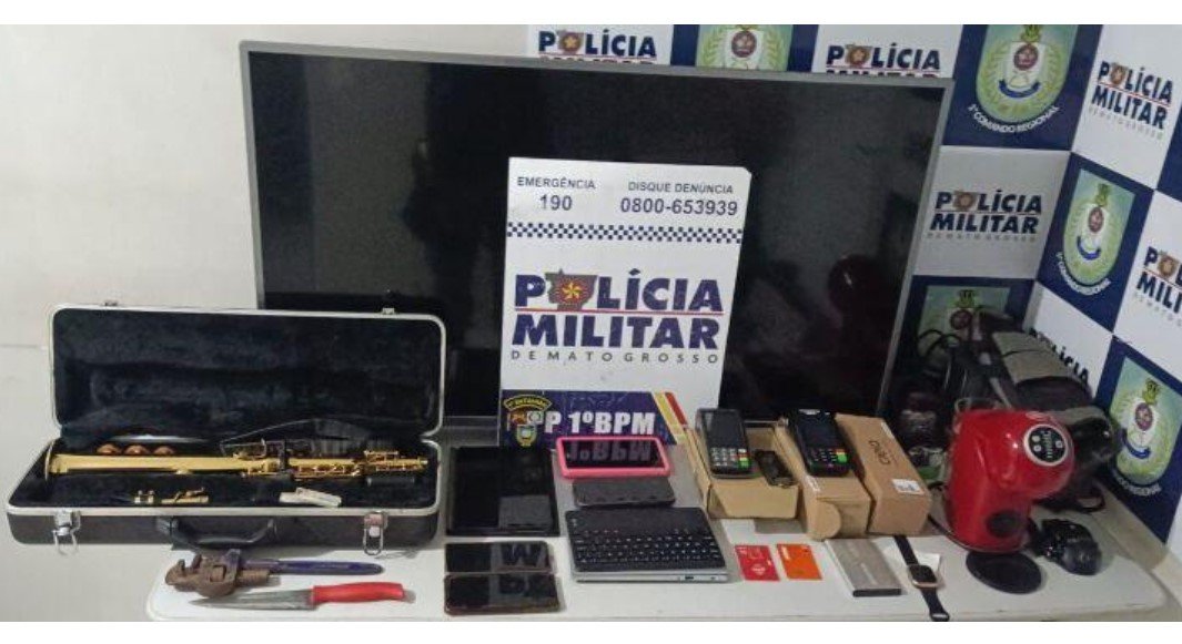 Casal de ladrões é rastreado pelo celular e acaba preso em flagrante