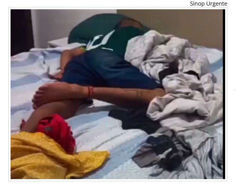 SINOP: Ladrão invade casa para furtar, pega no sono e é preso pela PM; veja vídeo