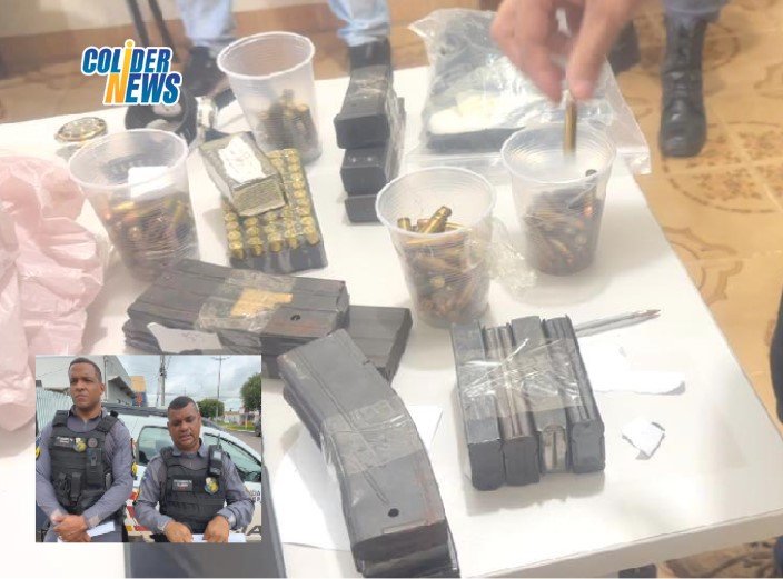 COLÍDER: Casa de CAC e furtada e bandidos levam fuzis, espingardas e armas de grosso calibres. (Video)