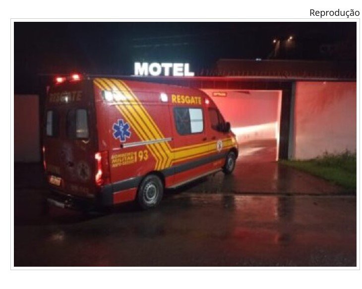 Homem é hospitalizado depois de cair durante 'amor intenso' em motel de Sorriso