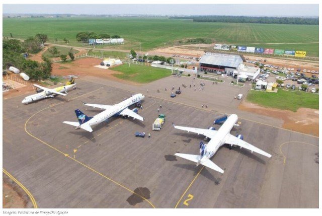 Aeroporto de Sinop (MT) estabelece novo recorde com 396 mil passageiros em 2024