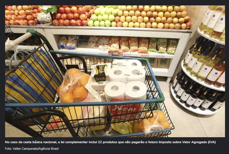 Como reforma tributária afetará preços dos alimentos