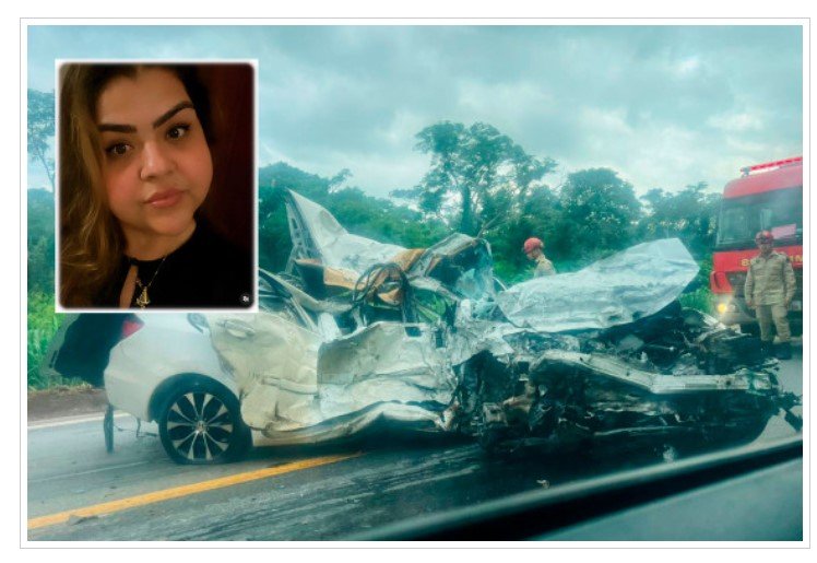 Médica cacerense morre em acidente entre carro e carreta na BR-070 em Cáceres
