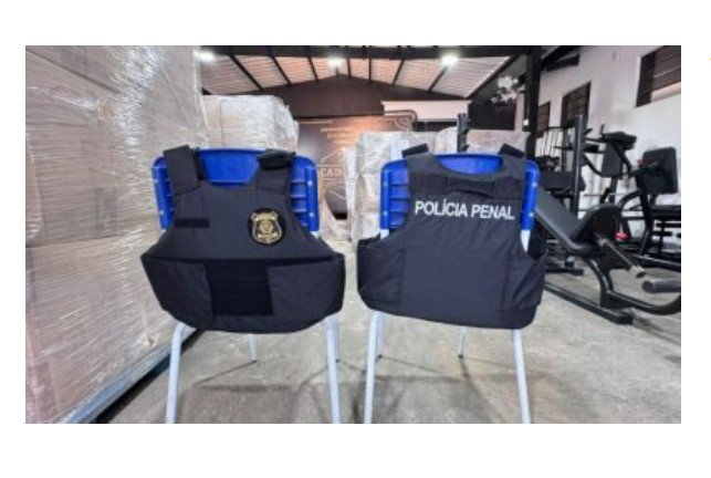 Polícia Penal recebe 980 coletes balísticos do Governo de MT