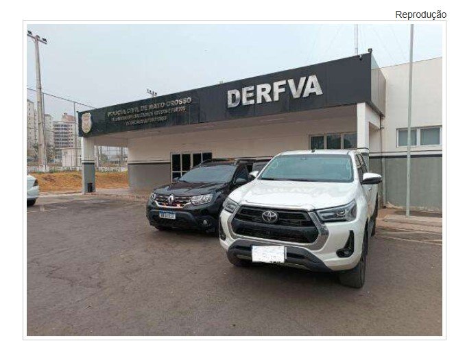 Roubos de veículos reduziram 28% em Mato Grosso, aponta Observatório de Segurança Pública