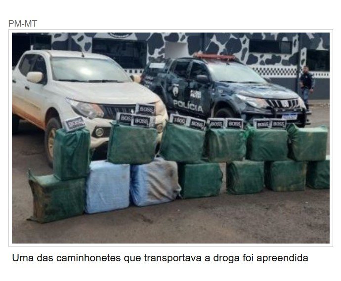 Polícia apreende 600 quilos de cocaína avaliada em R$ 14,5 mi