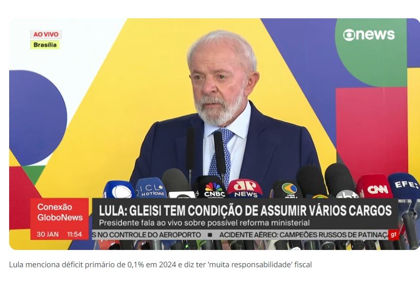 Contas do governo registram déficit de R$ 43 bilhões em 2024, mas meta fiscal é cumprida