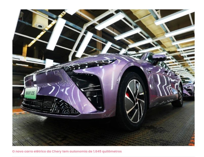 Carro elétrico vai de SP ao MT sem carregar