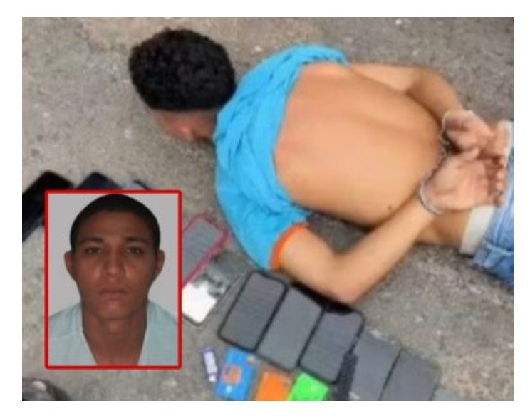 Ladrão baleado em roubo a loja de celulares morre no HMC; vídeo