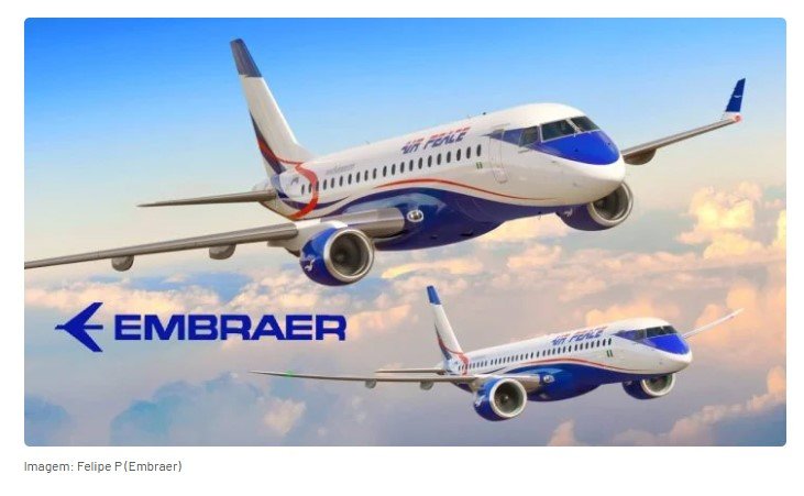 Embraer fecha maior acordo da história, no valor de até US$ 7 bilhões, com empresa dos EUA; EMBR3 lidera altas do Ibovespa
