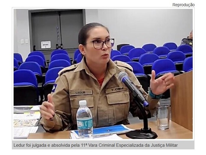 Justiça Militar absolve Ledur da acusação de maus-tratos contra aluno em treinamento