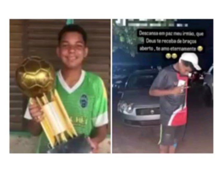 Motoqueiro invade casa e mata menino de 13 anos e jovem de 22 anos