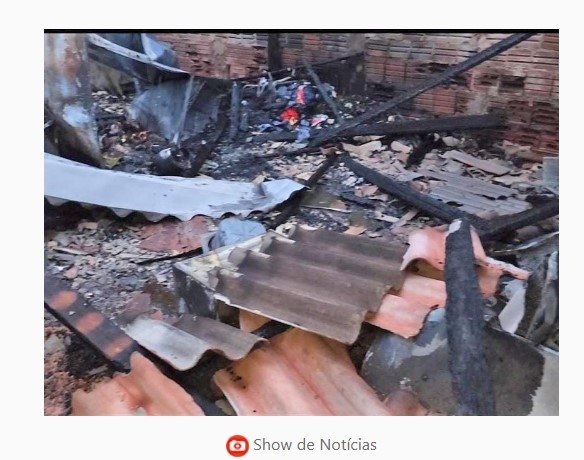 Família de Juara perde tudo em incêndio e precisa de ajuda para se reerguer