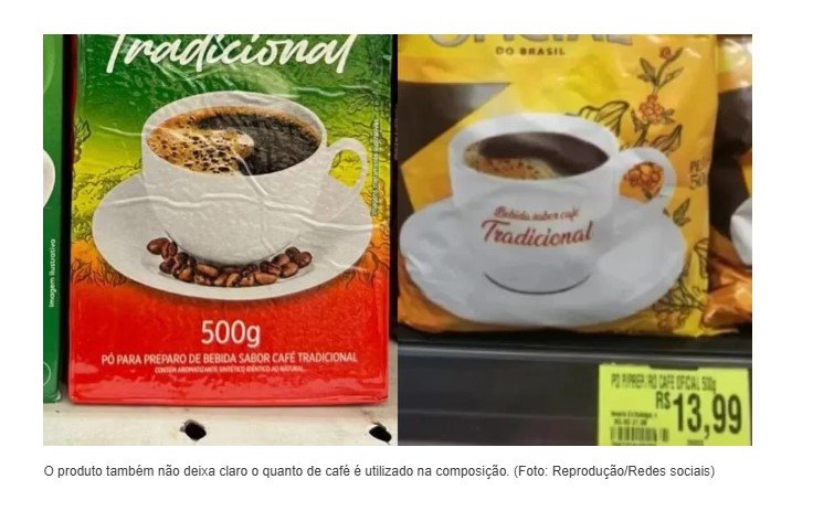 Bebida que imita café e custa metade do preço pode ter palha e madeira na composição