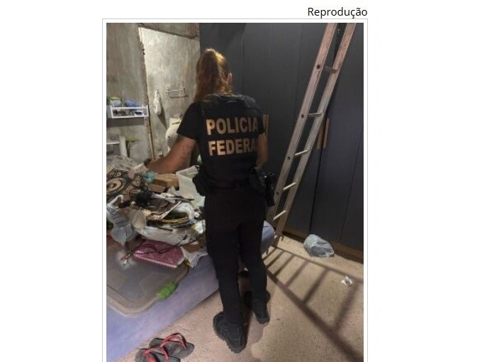 PF prende homem suspeito de armazenar mais de mil imagens de abuso infantil