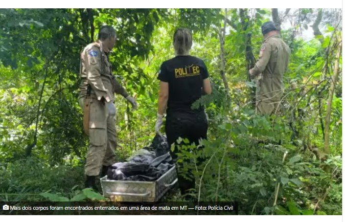 Sobe para 10 o número de corpos encontrados enterrados perto de rio em MT