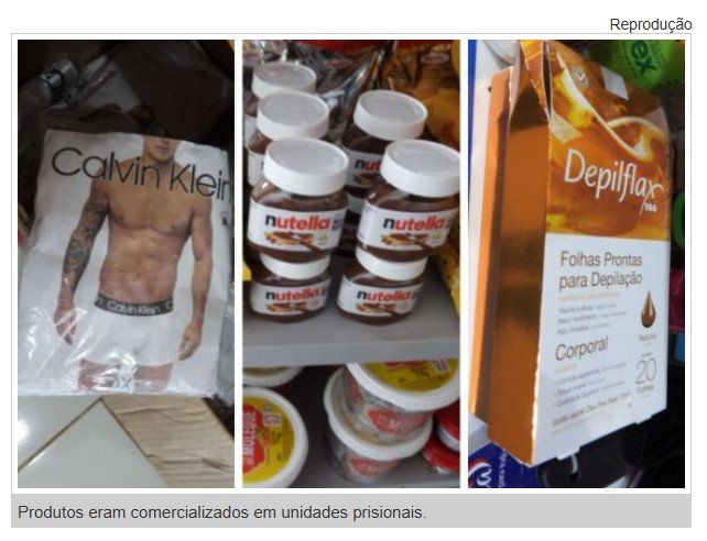 VÍDEO - Calvin Klein, Nutella e sucrilhos: Mercadinhos em cadeias vendem produtos de alto padrão
