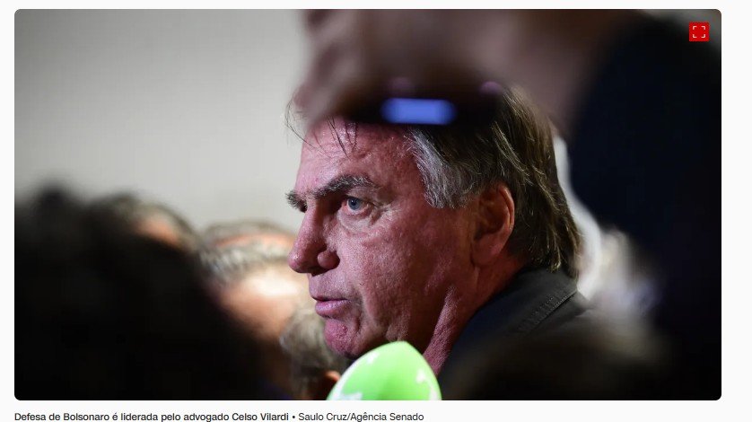 Veja a íntegra da manifestação da defesa de Bolsonaro sobre denúncia da PGR
