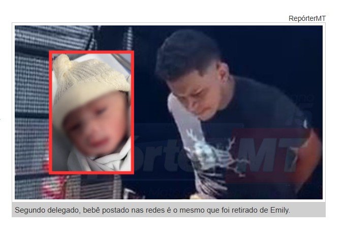 Suspeito de arrancar bebê de barriga e matar adolescente postou vídeo com criança