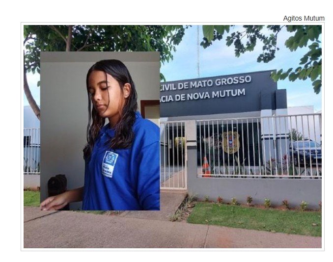 Mãe procura filha de 13 anos que saiu de casa com uma amiga e até agora não retornou em cidade de MT.