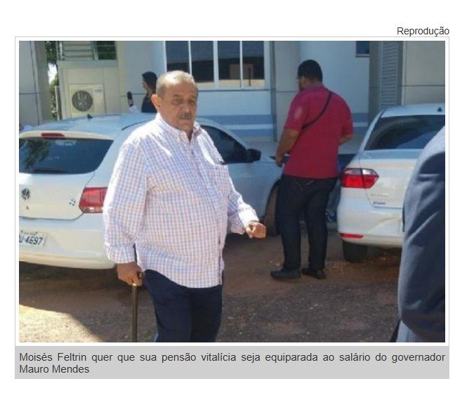 Ex-governador, que ficou 33 dias no cargo, quer receber pensão de R$30 mil; STF manda recalcular