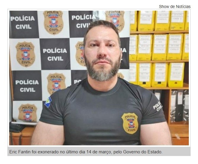 Justiça nega pedido de delegado exonerado para retomar cargo