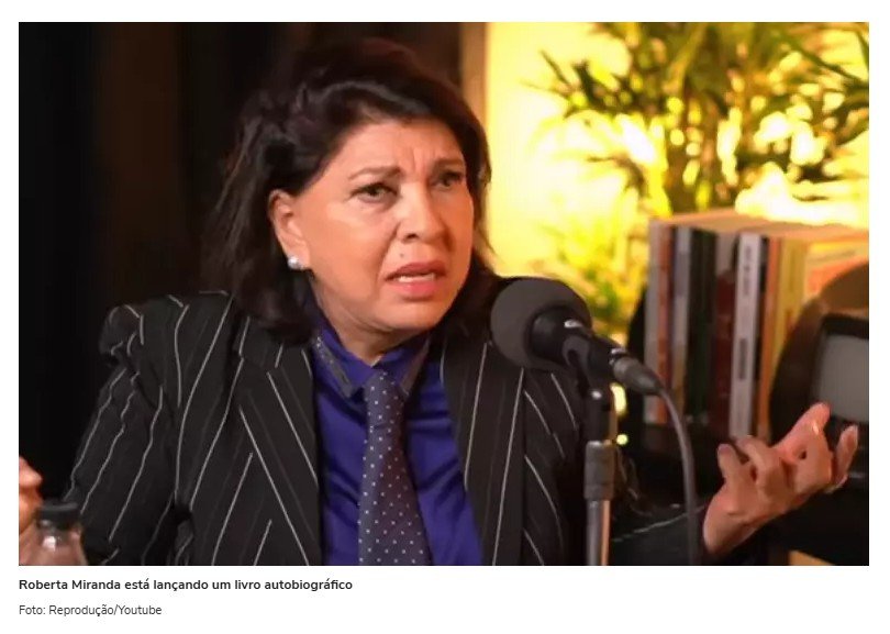 Roberta Miranda relembra trauma ao descobrir que pai estava apaixonado por mesma pessoa que ela