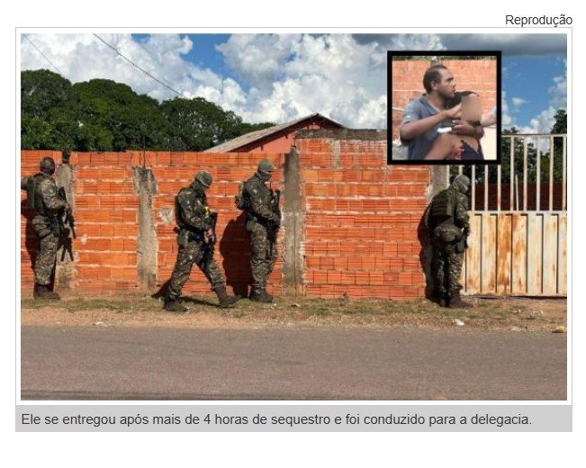 Mulher e criança são libertadas de sequestro na Guia