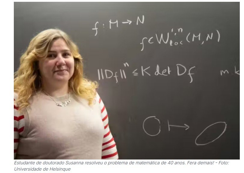 Estudante de doutorado resolve questão de matemática que ficou 40 anos sem solução