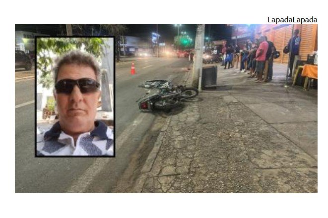 Motociclista de 60 anos morre atropelado por caminhão
