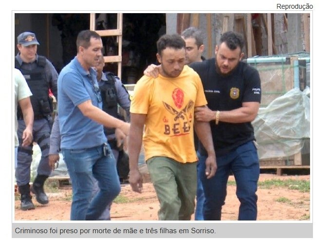 Autor de chacina em Sorriso é condenado a 22 anos por invadir casa e estuprar mulher em Lucas